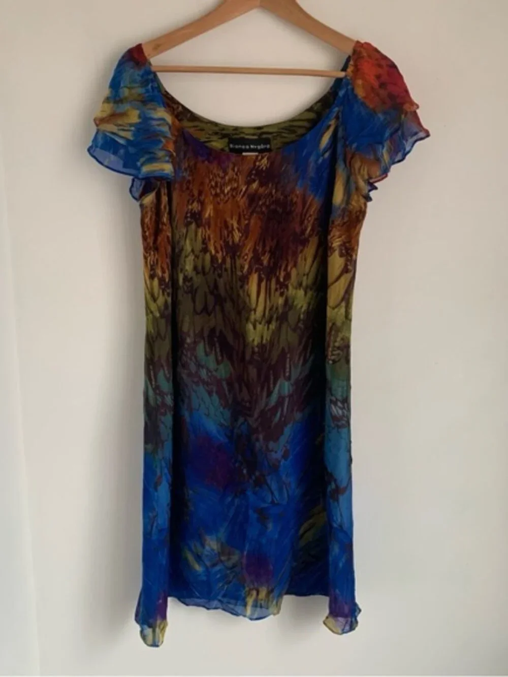 Vintage Bianca Nygard Silk Dress - Picture 2 of 9